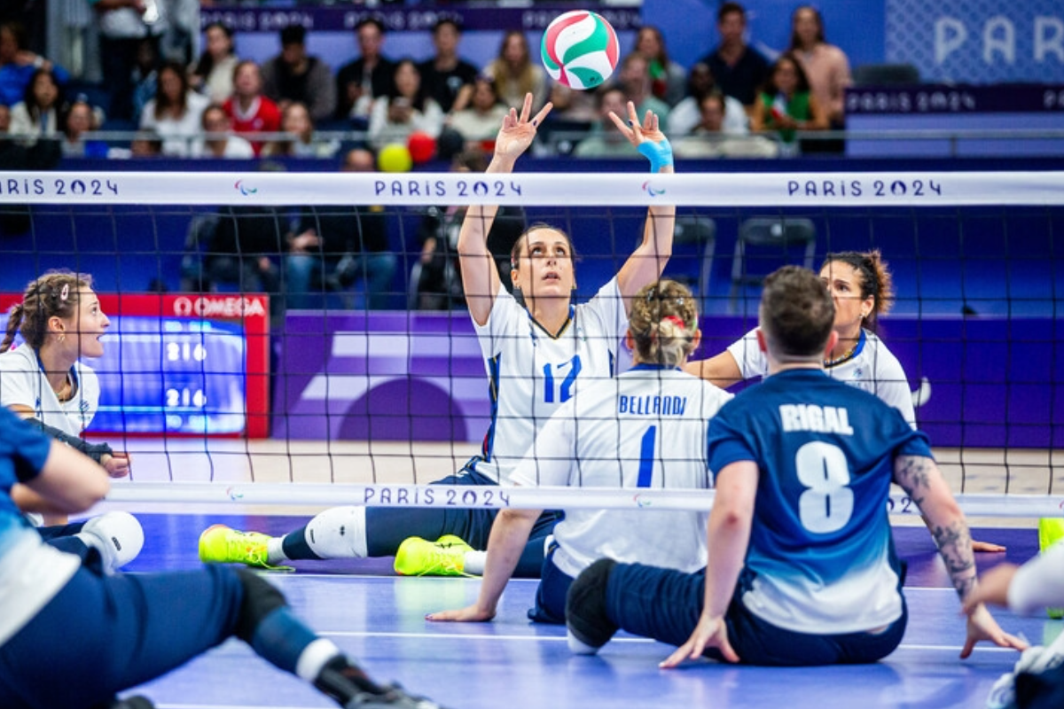 Nazionale italiana femminile di sitting volley alle Paralimpiadi Parigi 2024