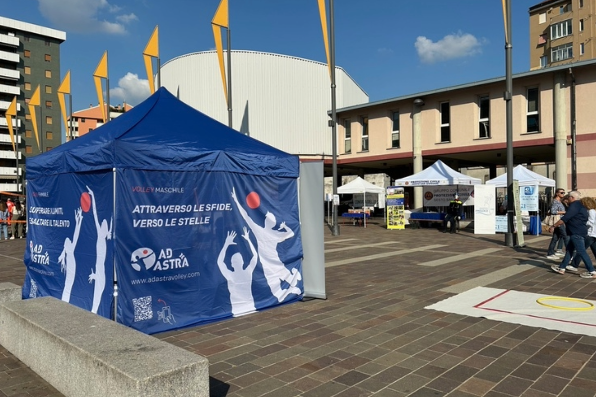 Stand Ad Astra alla Festa dello sport 2024 di Sesto San Giovanni